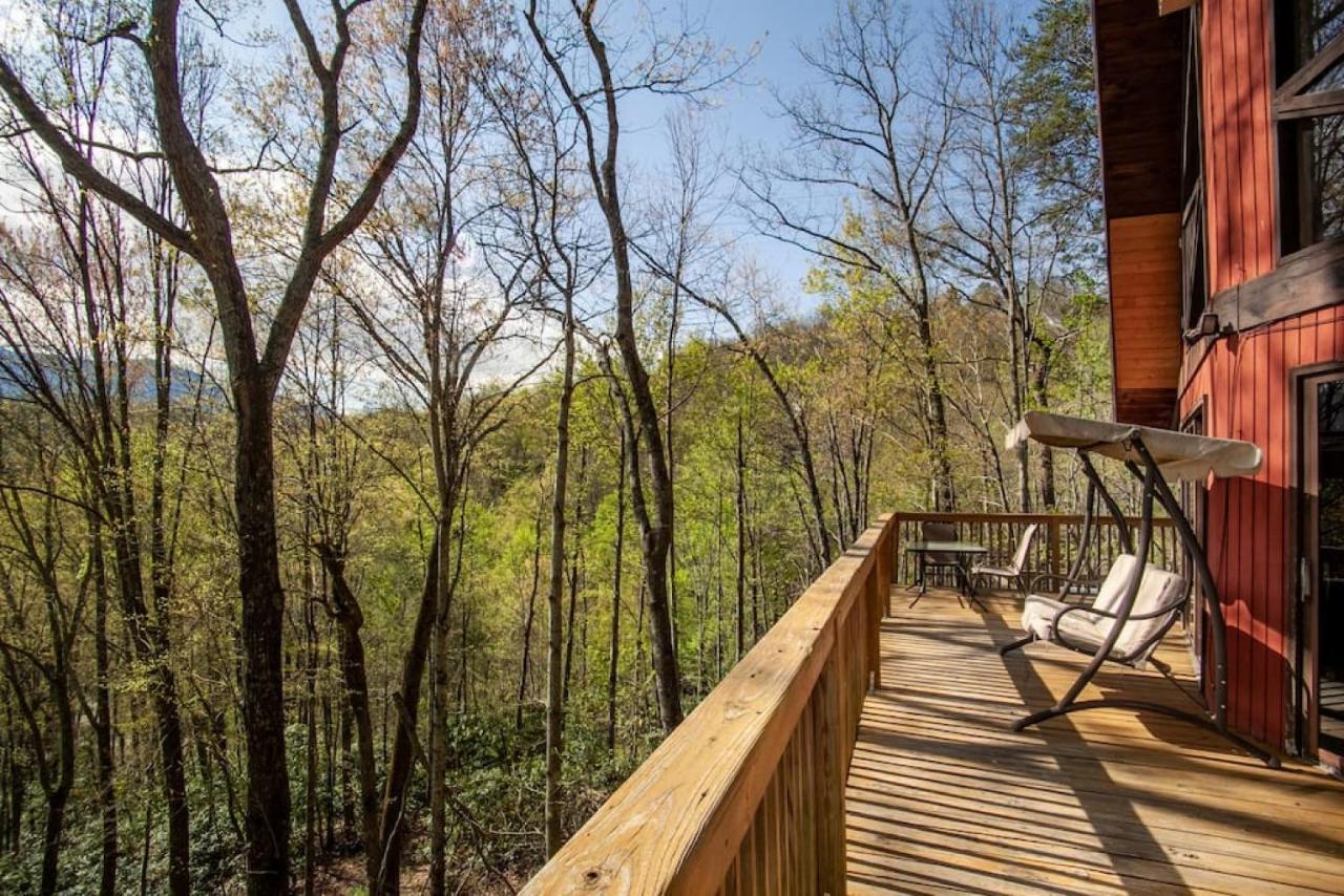 Bear View Chalet With Hot Tub And Near Ober Gatlinburg Esterno foto