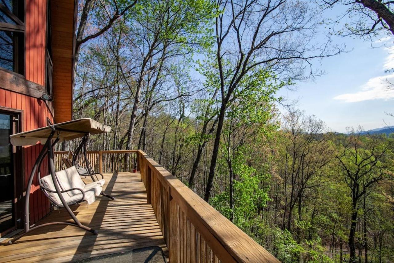 Bear View Chalet With Hot Tub And Near Ober Gatlinburg Esterno foto