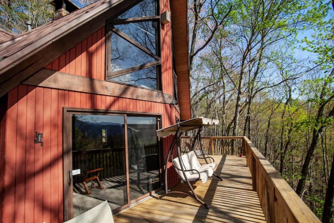 Bear View Chalet With Hot Tub And Near Ober Gatlinburg Esterno foto